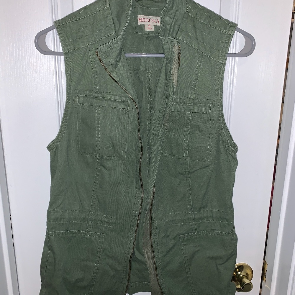 Army Green Vest